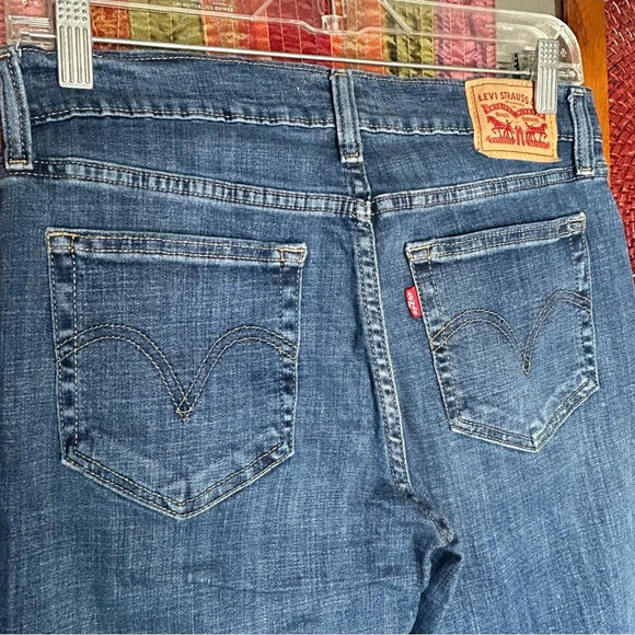 Levi’s Boyfriend Destruction Tapered Leg Ankle Jeans size 27 - Picture 5 of 6